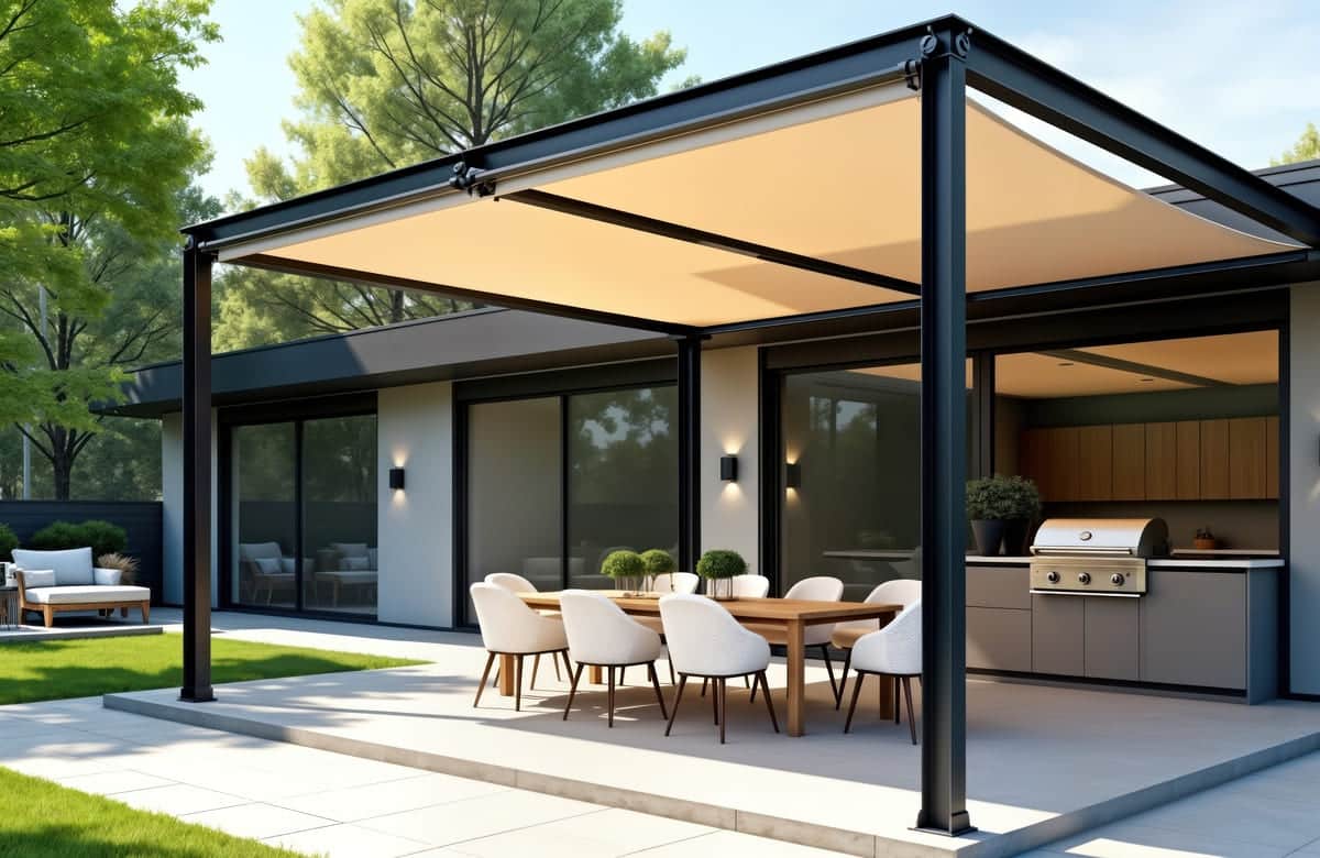 Benefits of the Plaza Viva Pergola Awning